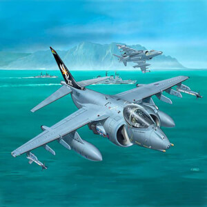 Revell 1:144 Bae Harrier GR7 Uçak VBU63887