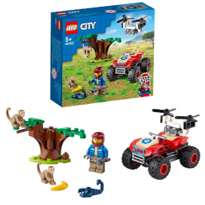 LEGO City Wildlife Vahşi Hayvan Kurtarma ATV’si 60300