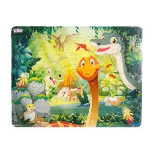 30 Parça Puzzle: Dinozorlar