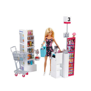 Barbie Supermarkette Oyun Seti Frp01 Toyzz Shop