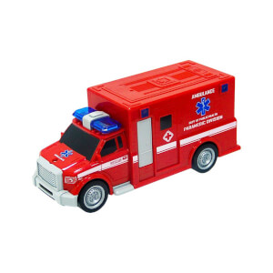 1:20 Maxx Wheels Sesli ve Işıklı Ambulans