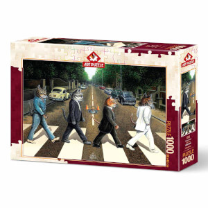 1000 Parça Puzzle: Kedi Yolu