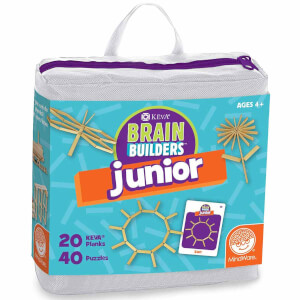 Brain Builders Junior Ahşap Yapı Blokları 60 Parça