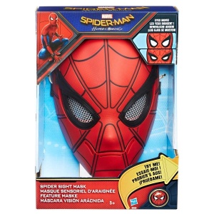 Spiderman Eve Dönüş Gözleri Hareketli Maske