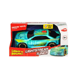 Lightstreak Tuner Sesli ve Işıklı Yarış Araba 20 cm.