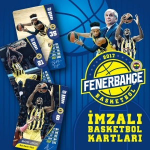 FB Basketbol Tam Kadro Kartları 2016-2017