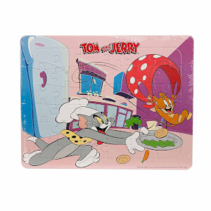 36 Parça Puzzle: Tom ve Jerry Mutfakta
