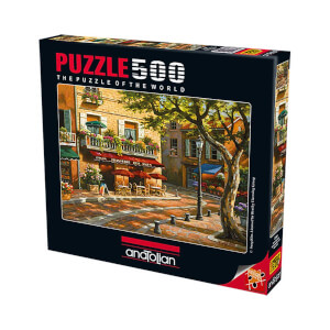 500 Parça Puzzle : Sanat Kahvesi