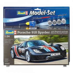 Revell 1:24 Porsche 918 Weissach Model Set Araba