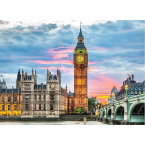 1000 Parça Puzzle: Londra Big Ben