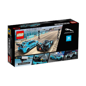LEGO Speed Champions Formula E Panasonic Jaguar Racing GEN2 Araba ve Jaguar I-PACE eTROPHY 76898