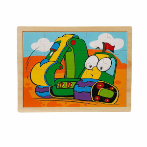 20 Parça Ahşap Puzzle  