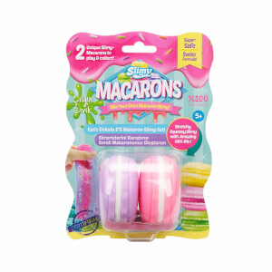 Slimy 2'li Macaron Slime 