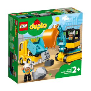LEGO DUPLO Town Kamyon ve Paletli Kazıcı 10931
