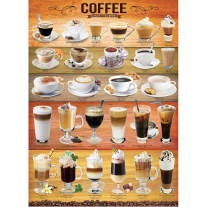 1000 Parça Puzzle : Coffee