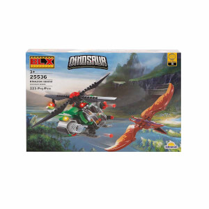 BLX Dinosaur Kanatlı Dinozorlar ve Helikopter 25536
