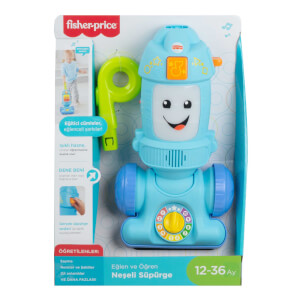 Fisher Price Eğlen & Öğren Neşeli Elektrik Süpürgesi GTW19