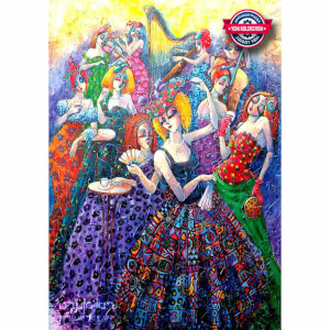 1500 Parça Puzzle : Romantik Balo