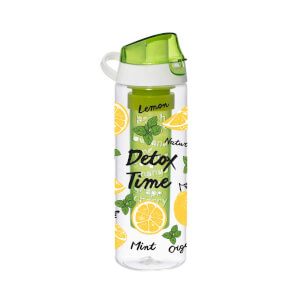 Limon Desenli İnfuserli Detox Matara 650 ml.