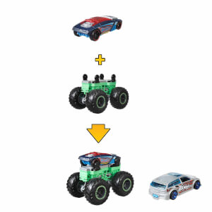 Hot Wheels Monster Trucks Dev Tekerlek Ustası Araçlar GWW13