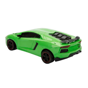 1:12 Night Racer 3D Işıklı Uzaktan Kumandalı USB Şarjlı Araba 35 cm.