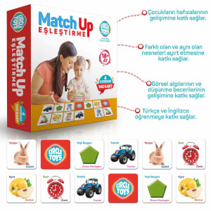 Circle Toys Match Up Eşleşirme Oyunu