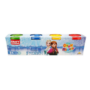 Crafy Frozen 4'lü Oyun Hamuru 560 gr.