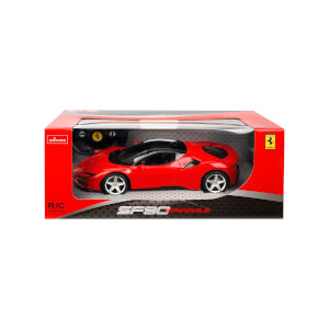 1:14 Ferrari SF90 Stradale Işıklı Uzaktan Kumandalı Araba 34 cm.