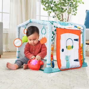 Fisher Price 3'ü 1 Arada Sevimli Kulübe Jimnastik Merkezi HJK45