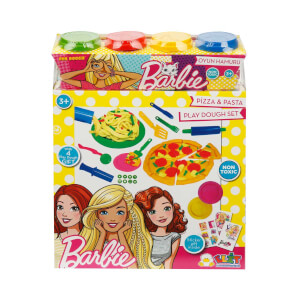 Barbie 4'lü Oyun Hamuru Seti