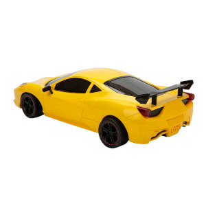 1:12 Night Racer 3D Işıklı Uzaktan Kumandalı USB Şarjlı Araba 35 cm.