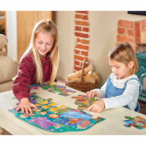 15 Parça Puzzle: Eğlenceli Deniz Kızları