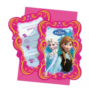 Frozen 6'lı Davetiye
