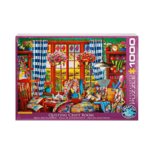 1000 Parça Puzzle : Quilting Craft Room - Ciro Marchetti