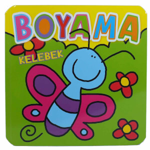 Kelebekli Boyama Kitabı