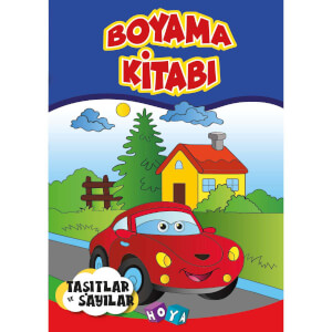 Boyama Kitabı Taşıtlar ve Sayılar