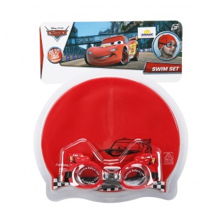 Cars Yüzme Seti Gözlük ve Bone 