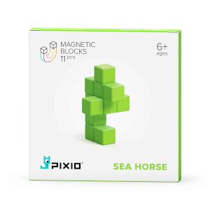 Pixio Light Green Sea Horse İnteraktif Mıknatıslı Manyetik Blok