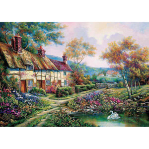 1500 Parça Puzzle : Bahar Bahçe