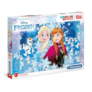 104 Parça Puzzle : Glitter Frozen