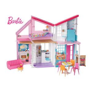 Barbie Nin Muhtesem Malibu Evi Sari Kutu 5 Odali Toyzz Shop