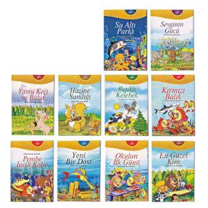 Eğitici Dostluk Hikayeleri Serisi Değerler Eğitimi 10'lu Kitap Seti
