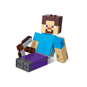 LEGO Minecraft Papağanlı BigFig Steve 21148