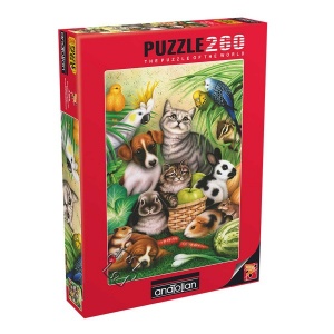 260 Parça Puzzle : Büyülü Hayvanlar