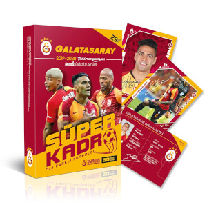 Galatasaray 2019-2020 Süper Kadro İmzalı Taraftar Kartları 
