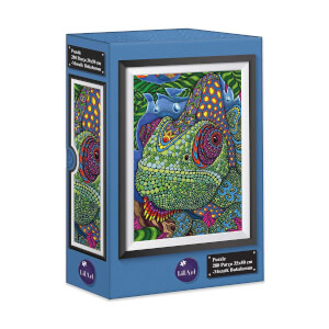 280 Parça Puzzle : Mozaik Bukalemun