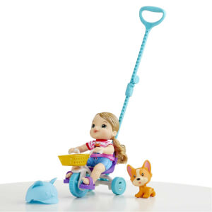 Baby Alive Minik Bebeğim Ve Üç Tekerlekli Bisikleti E7410