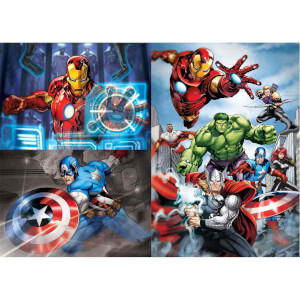 3x48 Parça Puzzle : The Avengers