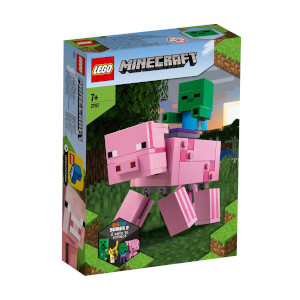 LEGO Minecraft BigFig Domuz ile Bebek Zombi 21157