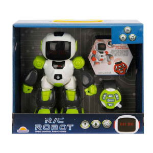 Uzaktan Kumandalı Sesli ve Işıklı Programlanabilir Robot 